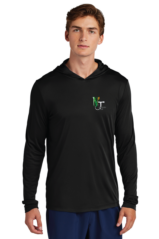 ST420LSH Sport-Tek® Posi-UV® Pro Long Sleeve Hoodie