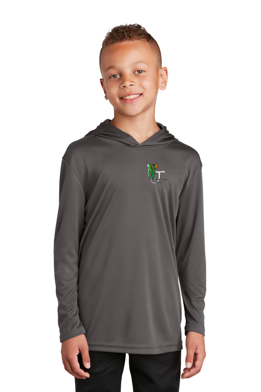 YST358 Sport-Tek ® Youth PosiCharge ® Competitor ™ Hooded Pullover