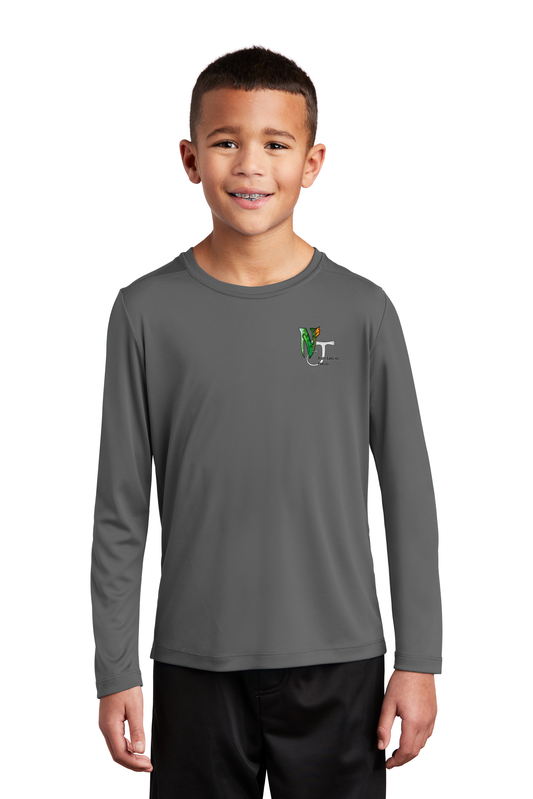 YST420LS Sport-Tek ® Youth Posi-UV ® Pro Long Sleeve Tee